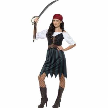 Compleet piraten kostuum voor dames