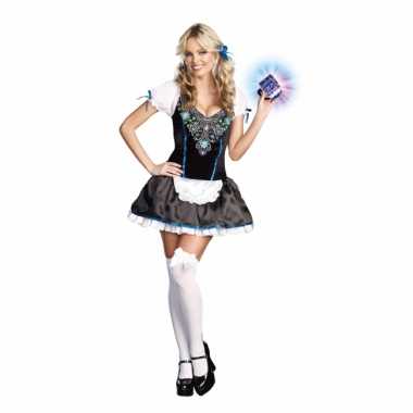 Zwart oktoberfest jurkje voor dames