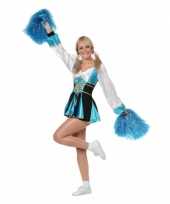 Cheerleader jurkjes aqua vrouwen