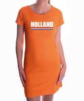 Oranje supporter koningsdag jurkje holland voor dames